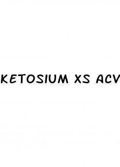 ketosium xs acv gummies