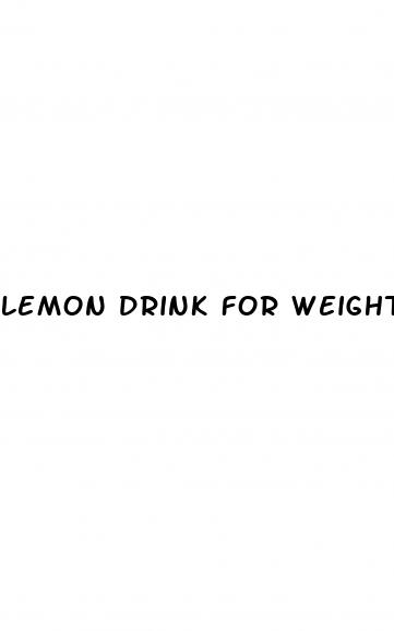 lemon drink for weight loss