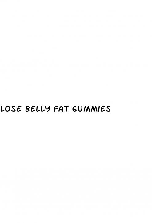 lose belly fat gummies