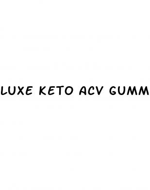 luxe keto acv gummies details