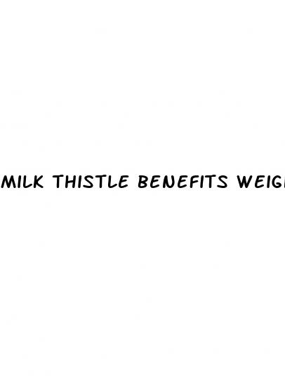 milk thistle benefits weight loss