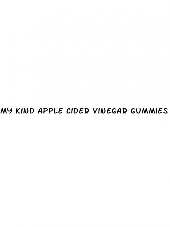 my kind apple cider vinegar gummies