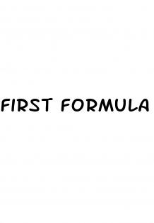 first formula keto gummies ingredients