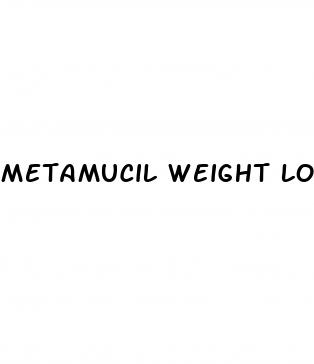 metamucil weight loss stories