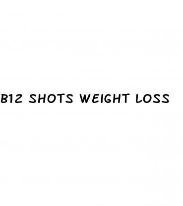 b12 shots weight loss
