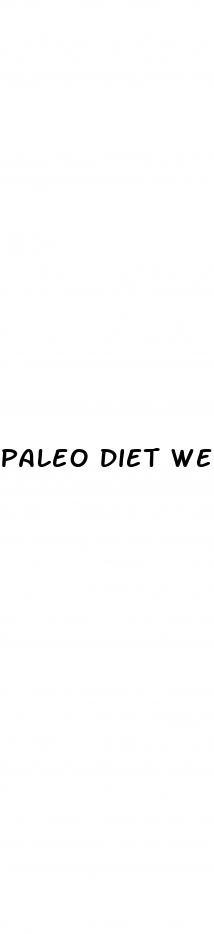 paleo diet weight loss