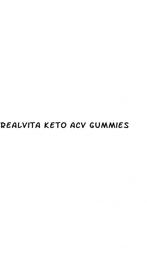 realvita keto acv gummies