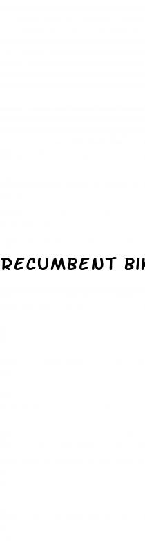 recumbent bike weight loss