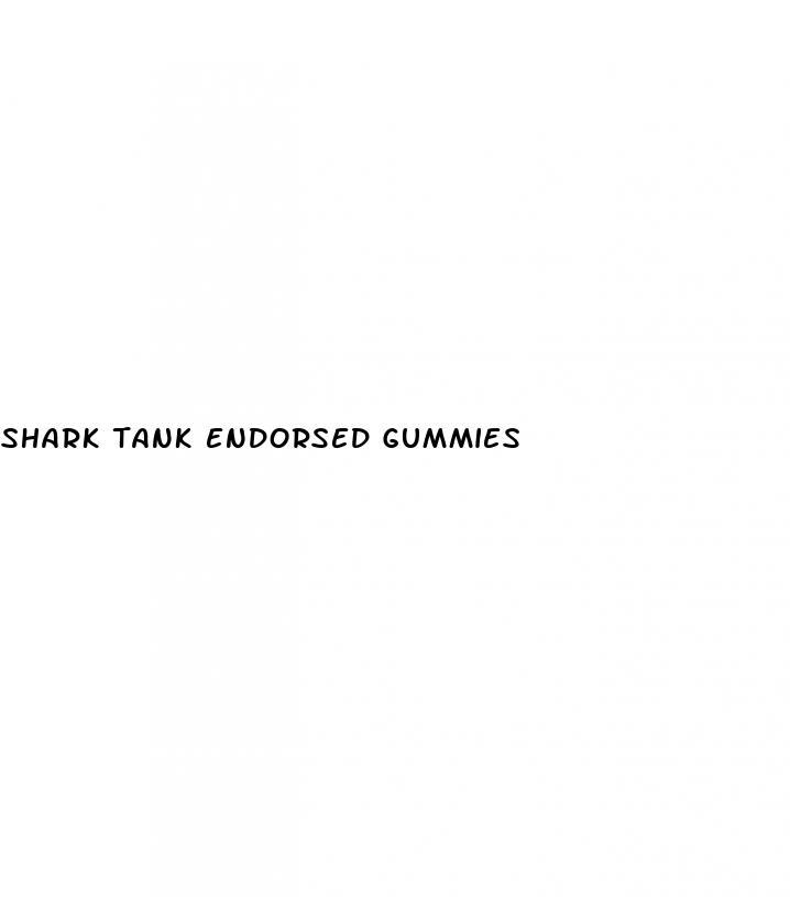 shark tank endorsed gummies