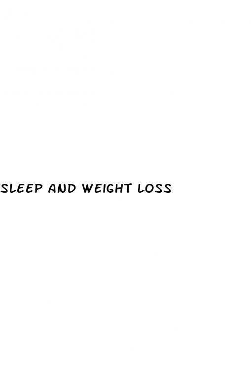 sleep and weight loss