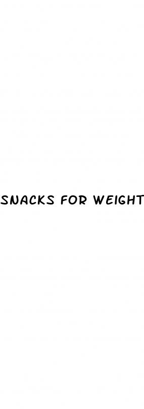 snacks for weight loss