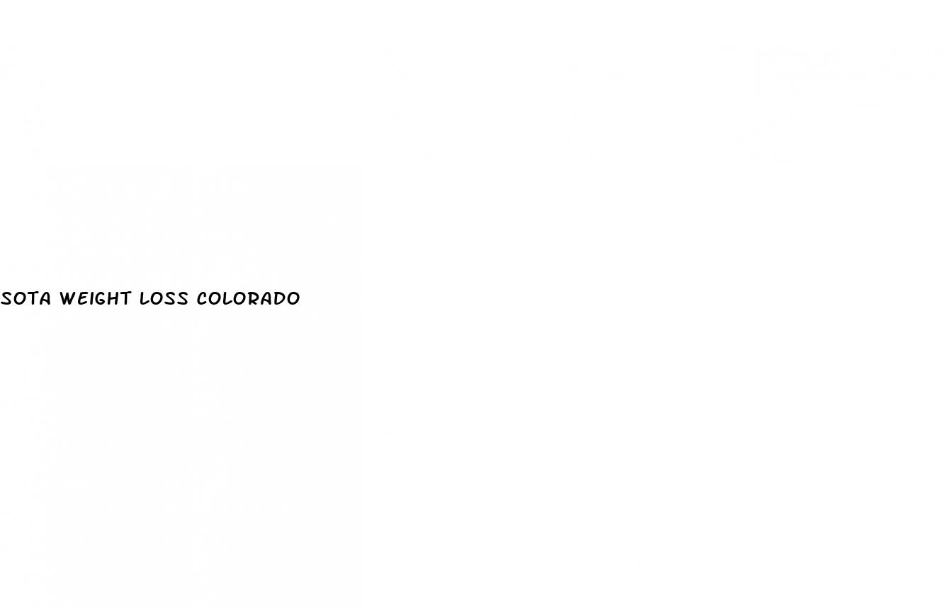 sota weight loss colorado