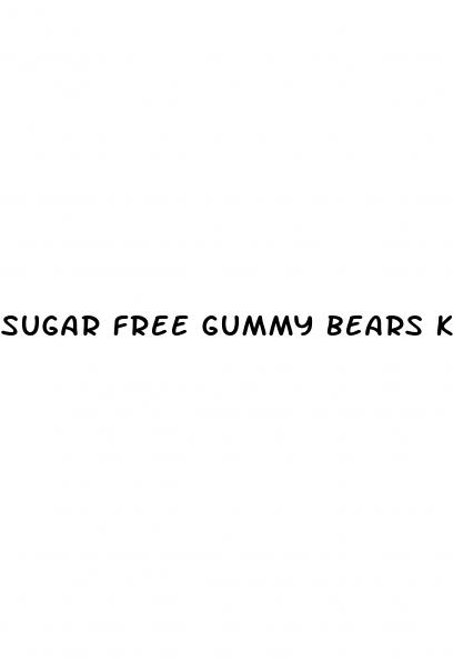 sugar free gummy bears keto