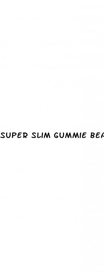 super slim gummie bears