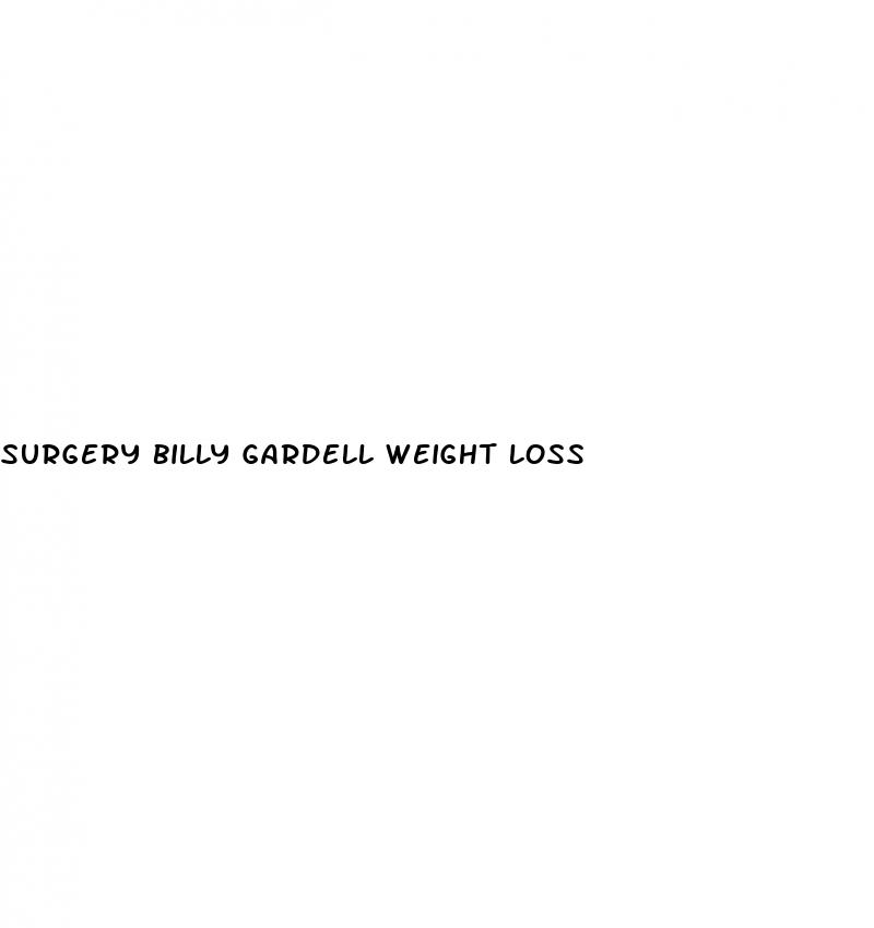 surgery billy gardell weight loss