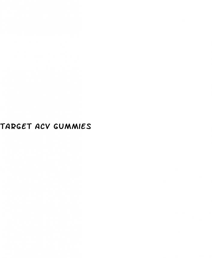 target acv gummies