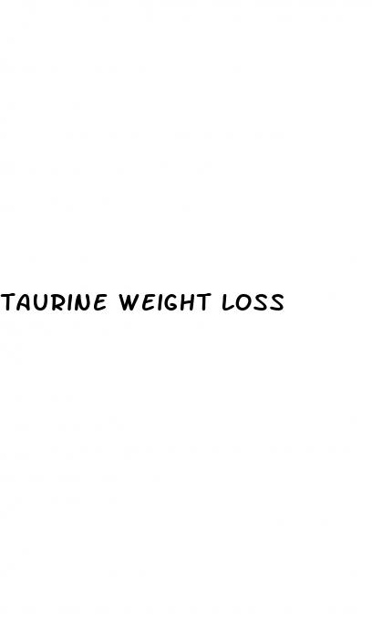 taurine weight loss