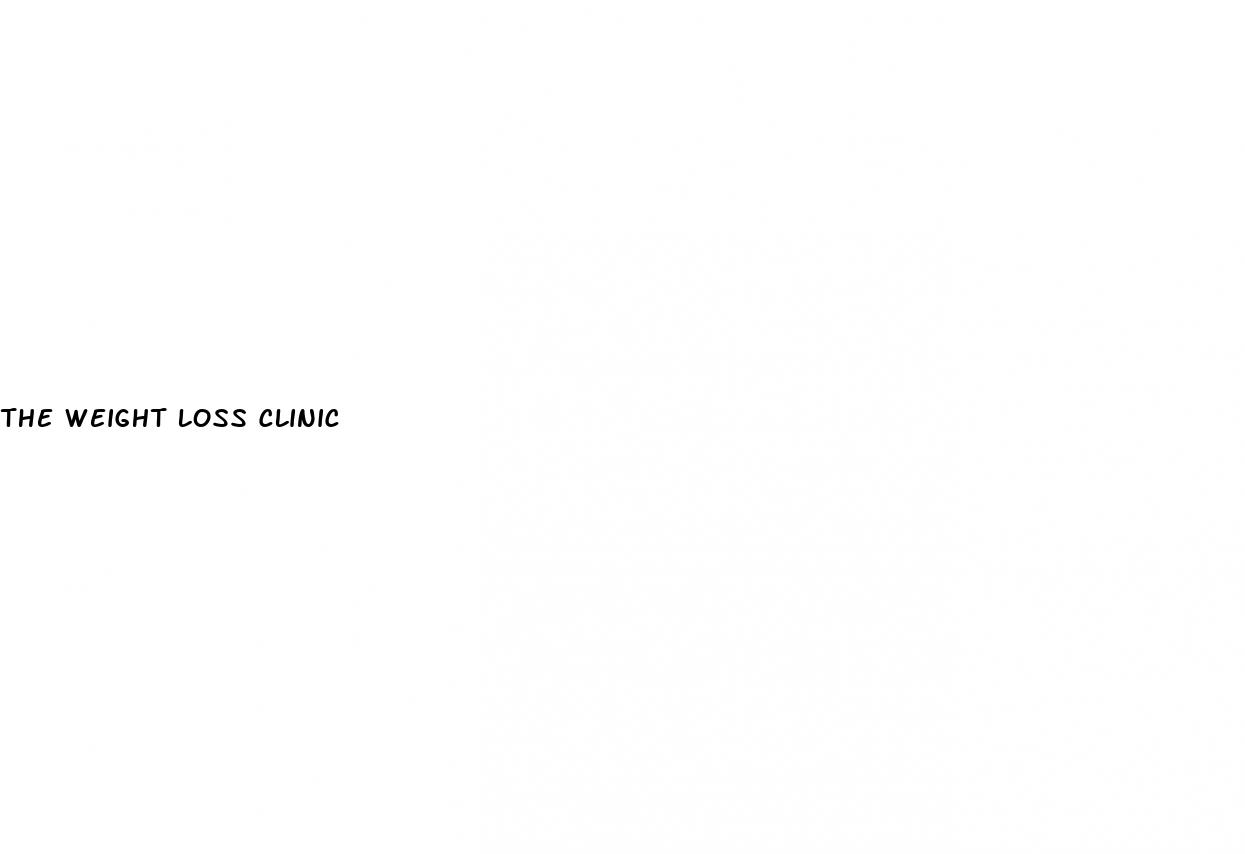 the weight loss clinic