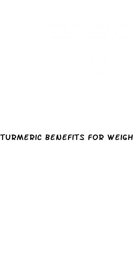 turmeric benefits for weight loss