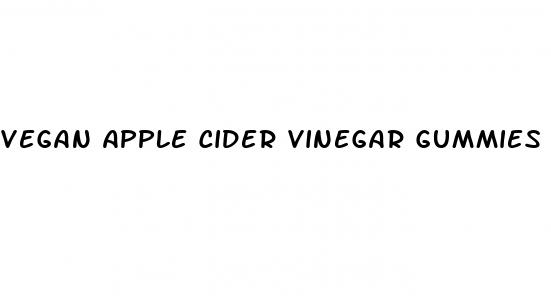 vegan apple cider vinegar gummies recipe