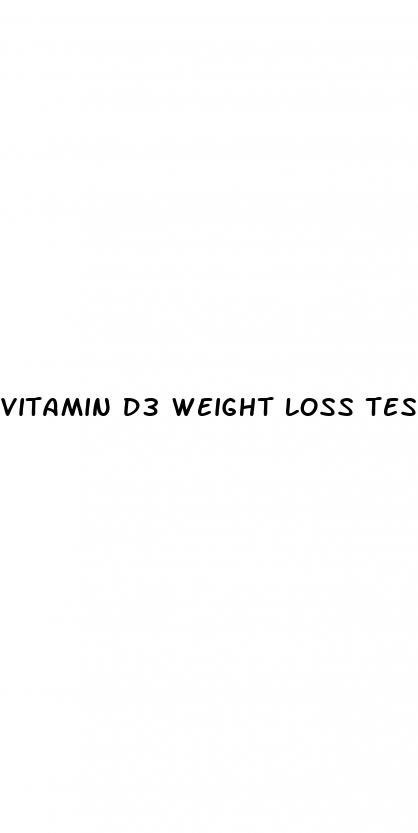 vitamin d3 weight loss testimonials