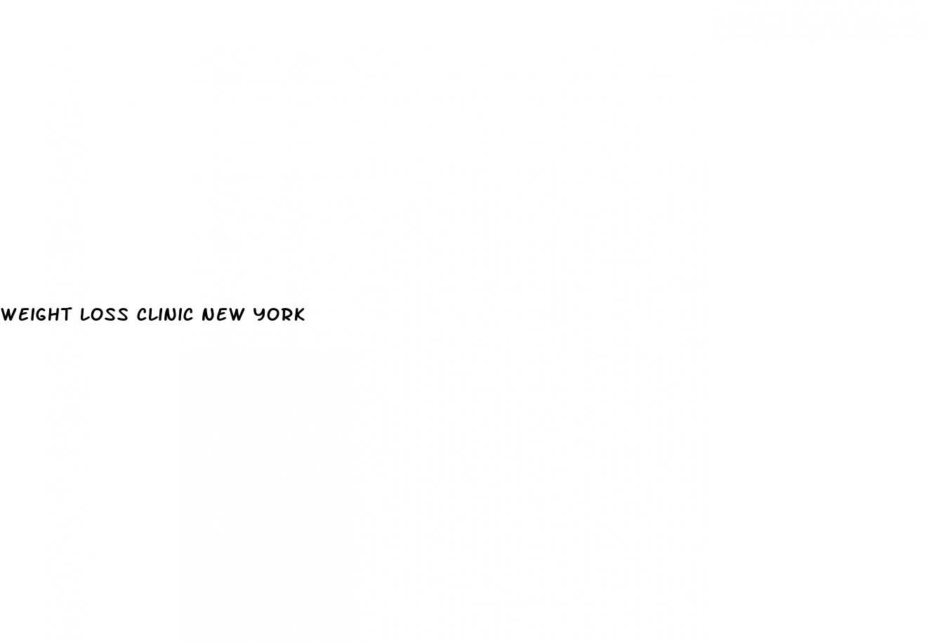 weight loss clinic new york