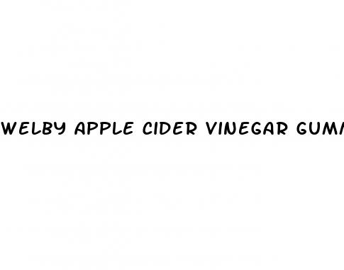 welby apple cider vinegar gummies