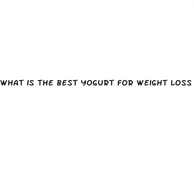 what is the best yogurt for weight loss