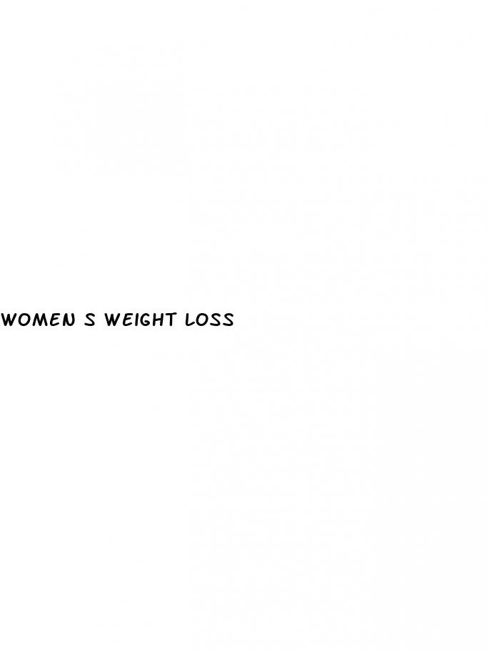 women s weight loss