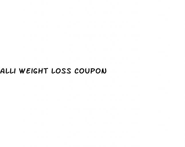 alli weight loss coupon