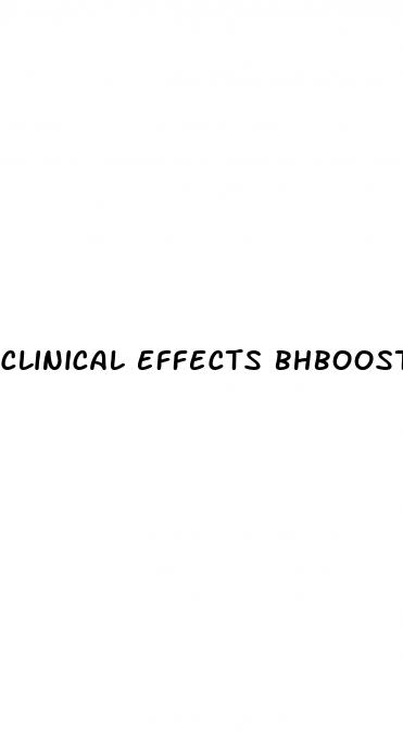 clinical effects bhboost