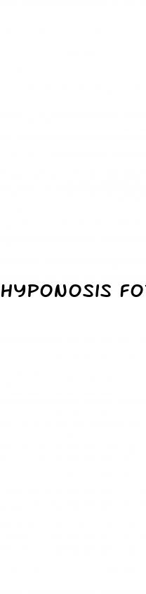 hyponosis for weight loss