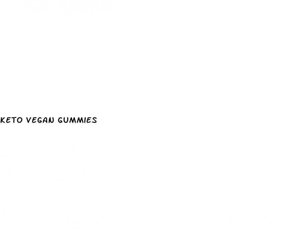 keto vegan gummies