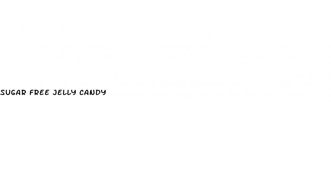 sugar free jelly candy
