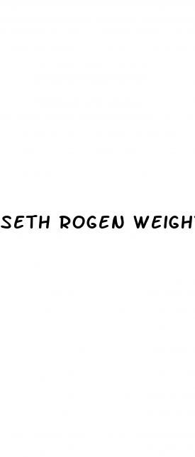 seth rogen weight loss