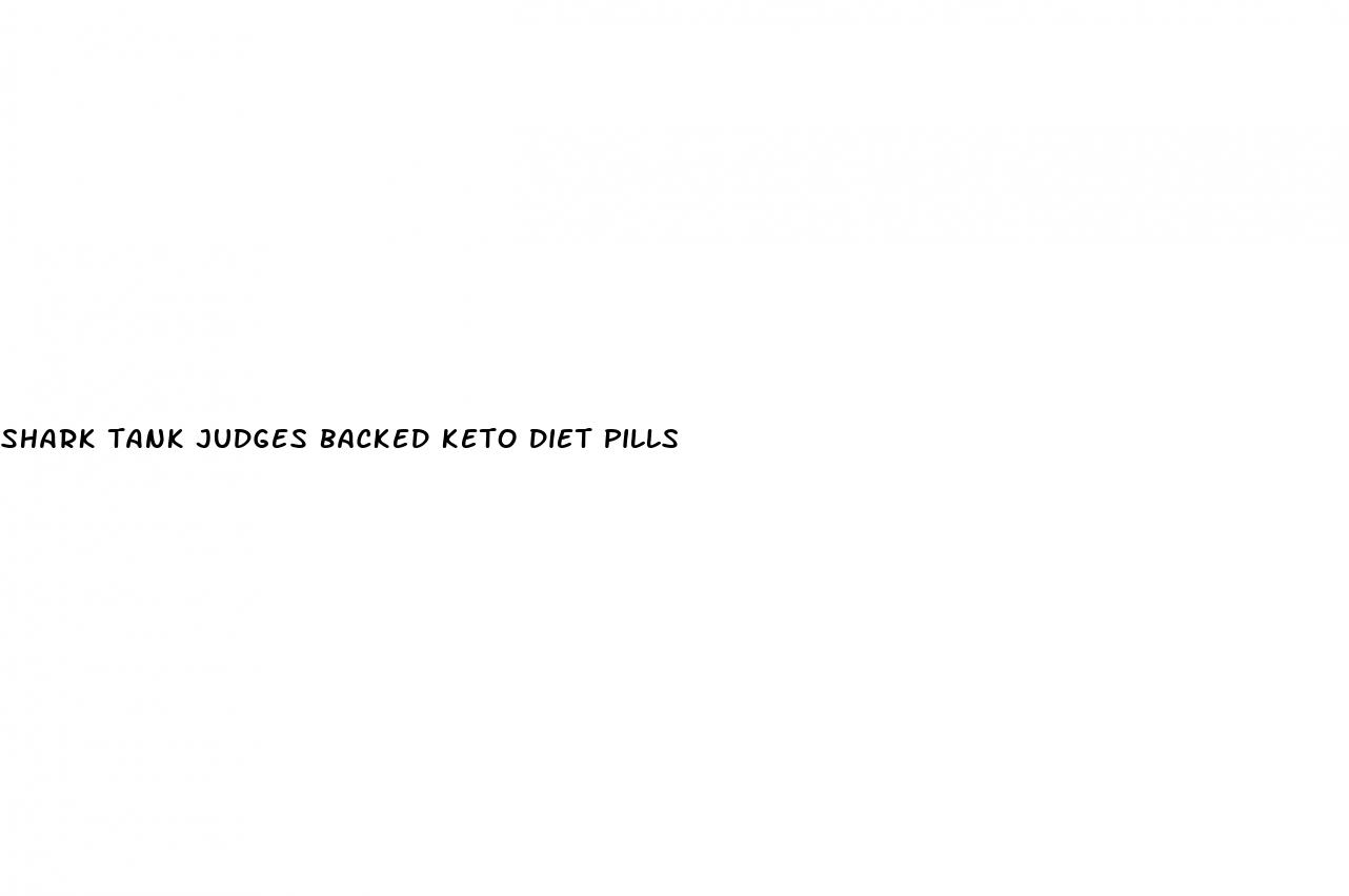 shark tank judges backed keto diet pills