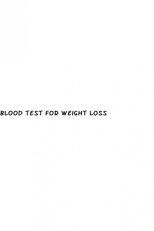 blood test for weight loss