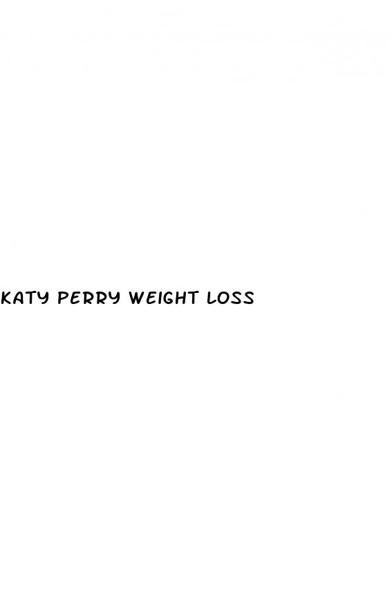 katy perry weight loss