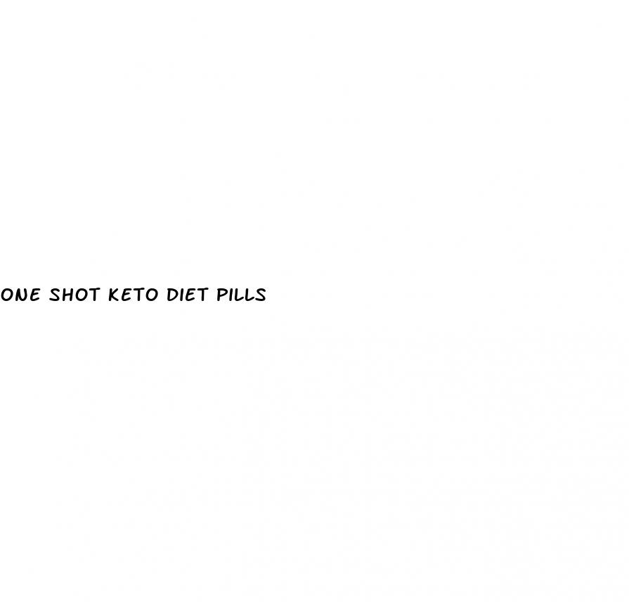 one shot keto diet pills