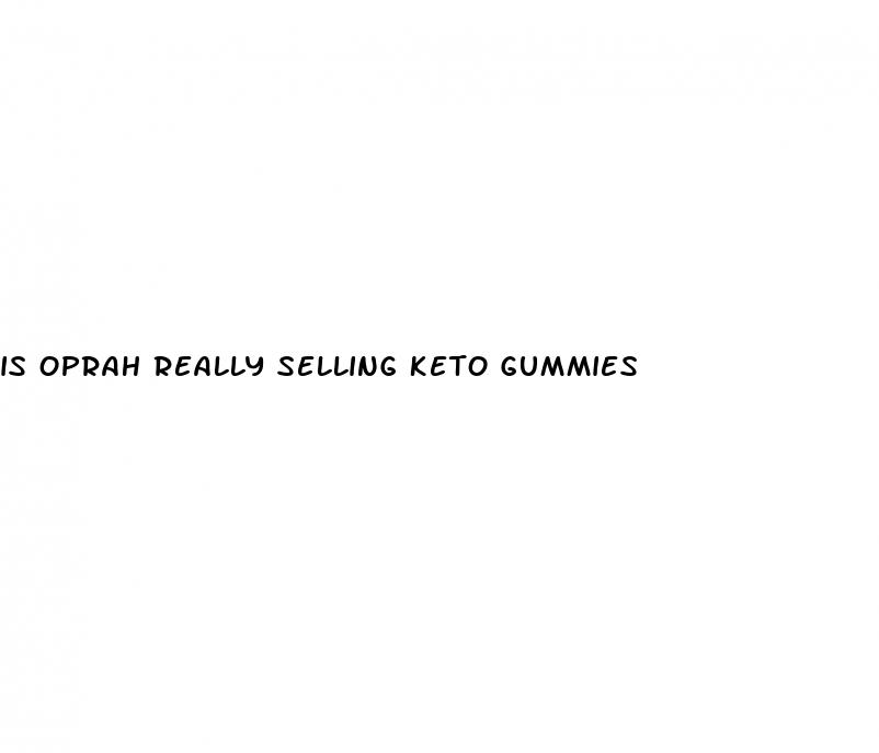 is oprah really selling keto gummies