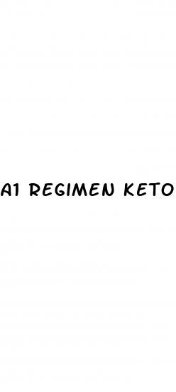 a1 regimen keto gummies acv cleanse detox
