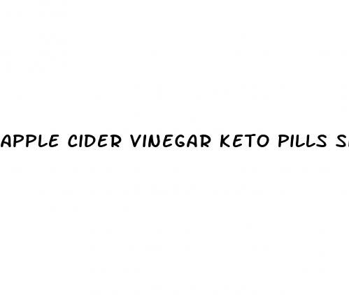 apple cider vinegar keto pills side effects