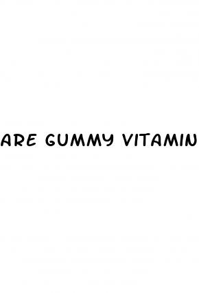 are gummy vitamins keto