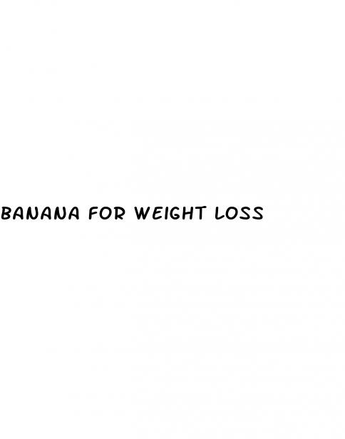 banana for weight loss