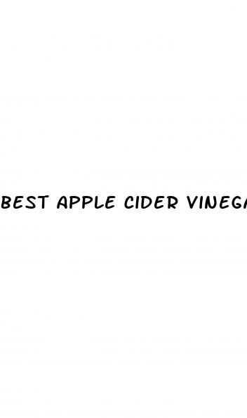 best apple cider vinegar