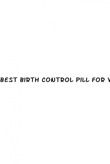best birth control pill for weight loss and acne
