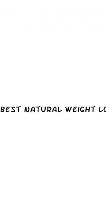 best natural weight loss supplements