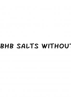 bhb salts without keto diet