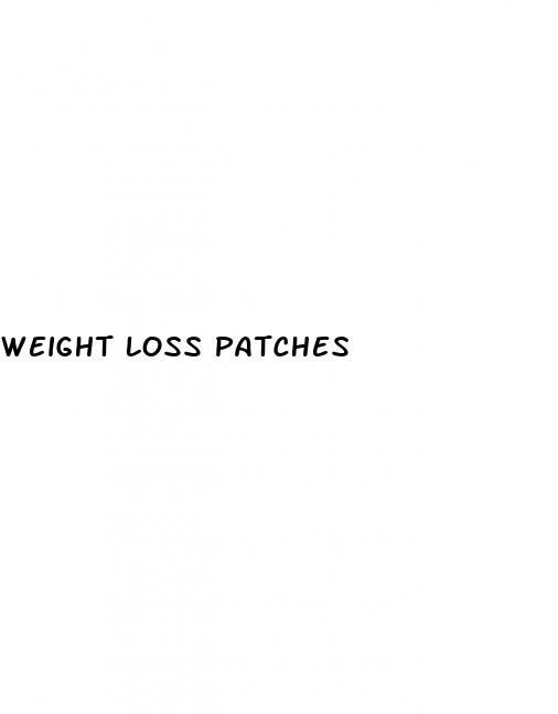 weight loss patches