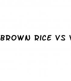 brown rice vs white rice weight loss